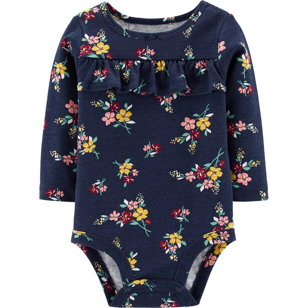 Carter's Floral Ruffle Collectible Bodysuit - Baby, 12M*