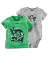 Carter's 2 Piece Bodysuit & T-shirt For Baby, 3M*