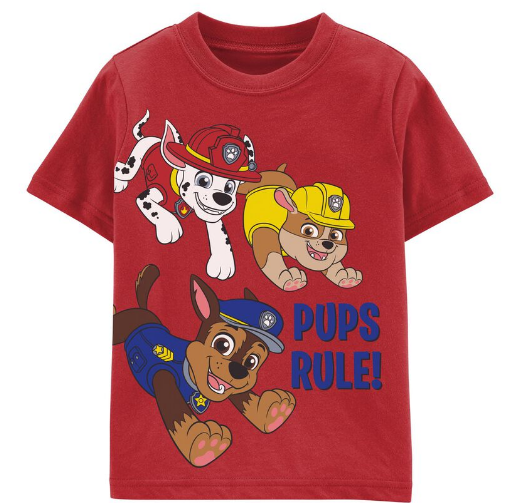 Carter's PAW Patrol Tee For Kids, 5T*