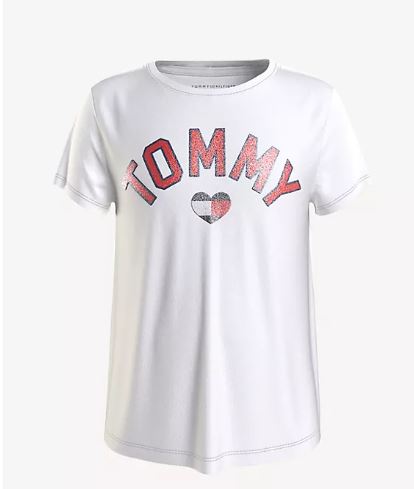 Tommy Kids' Heart T-Shirt, 8-10T */