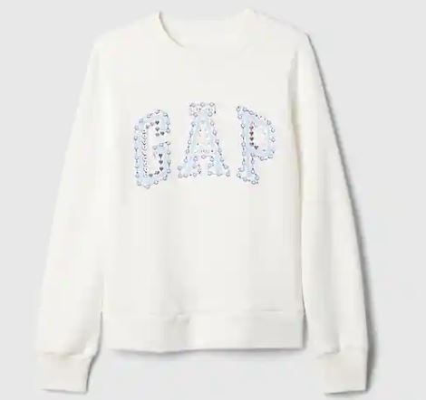 Kids Gap Logo Sweatshirt, 12T /