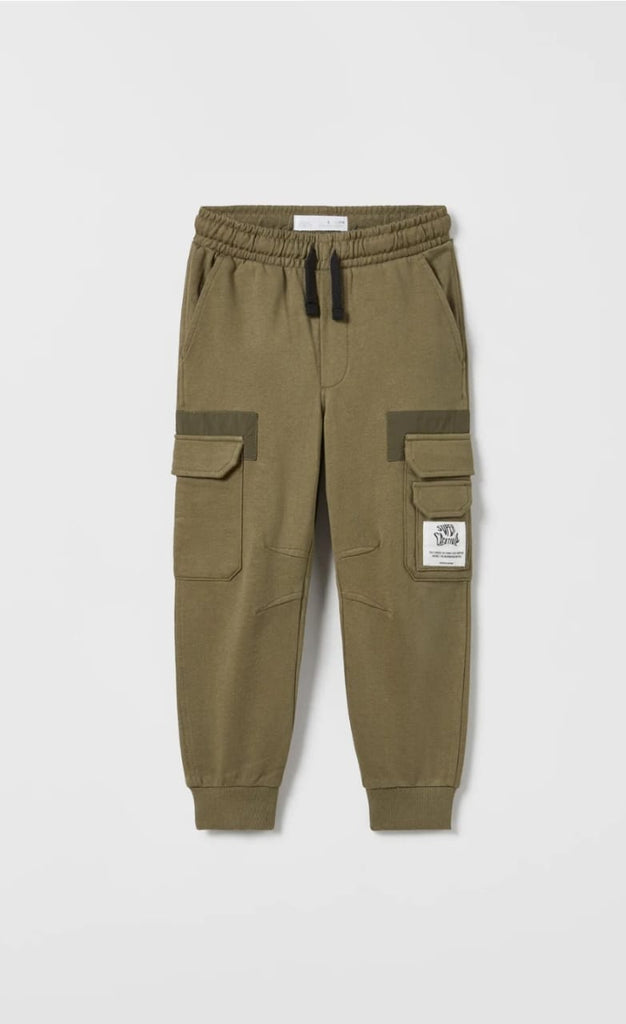 Zara Kids Cargo Sweatpants, 7T */