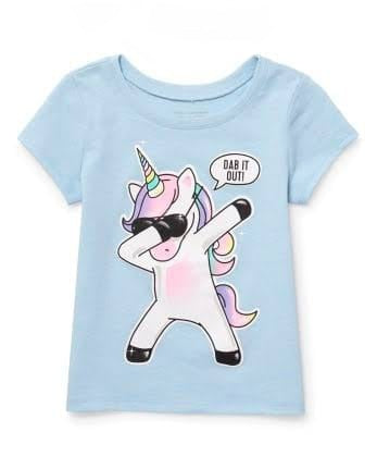 Ch. Place Unicorn Tee For Kids, 5T*