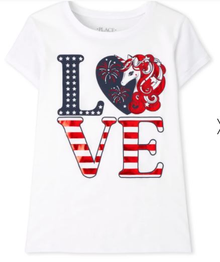 Ch. Place LOVE Tee For Kids, 16T*