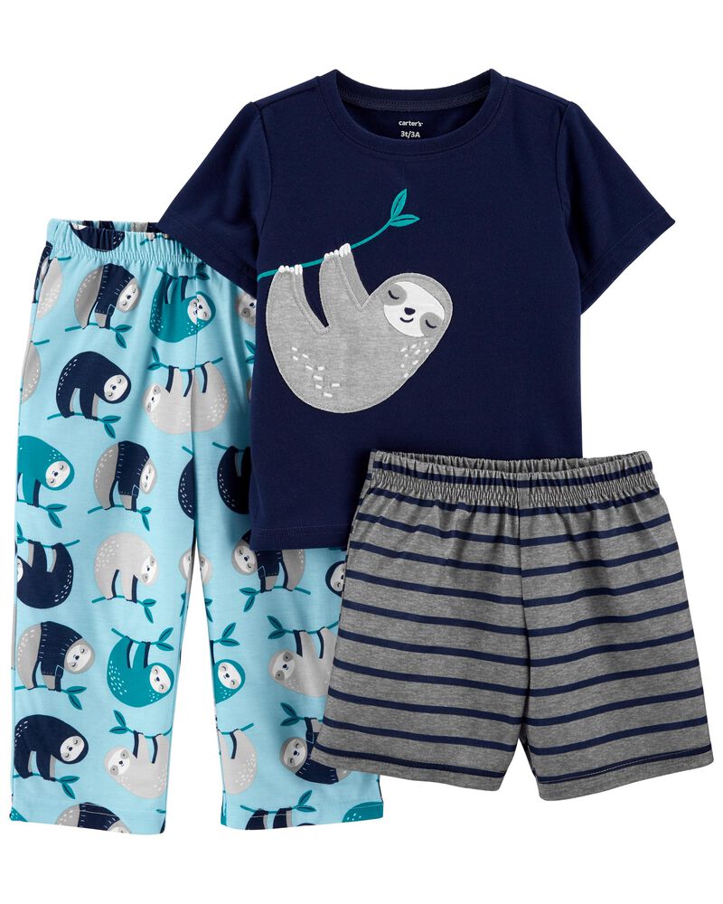 Carter's 3pcs Pajama Set For Kids, 2T*