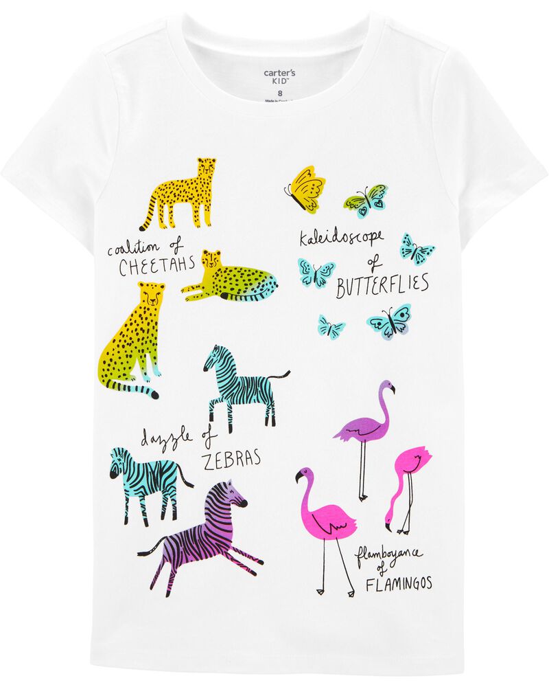 Carter's Animals T-shirt For Kids,6T*
