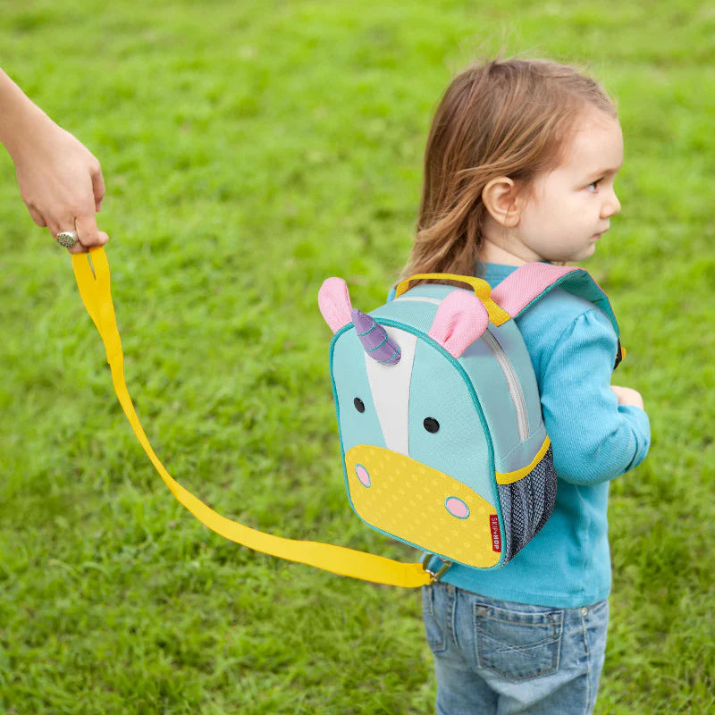 Skip Hop Toddler Backpack Leash, Zoo, Unicorn