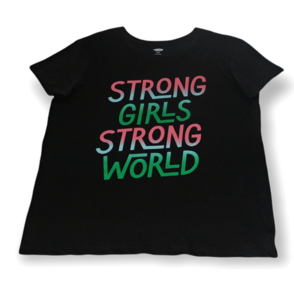 Old Navy Strong Girls Tee For Kids, 16T (Plus)*