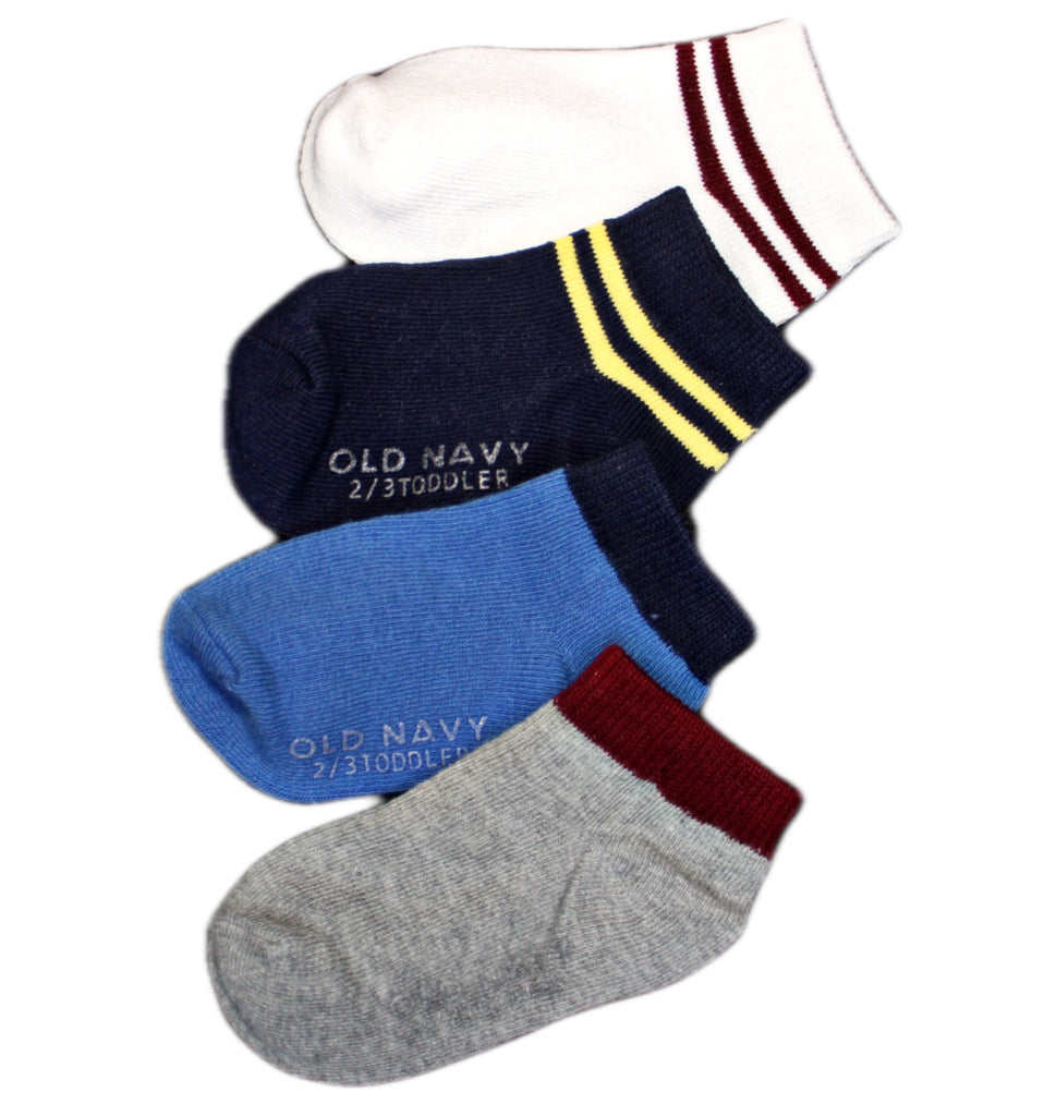 Old Navy 4-Pack Baby Ankle Socks, 2-3T*