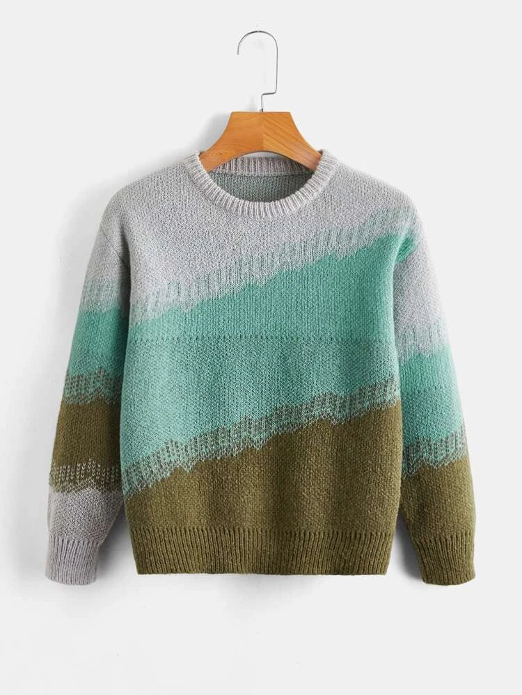 Shein Boys Colorblock Sweater, 11-12T*