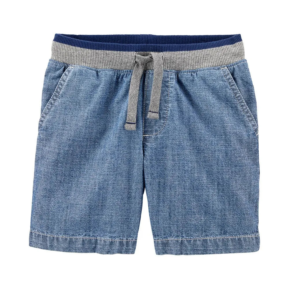 Carter's Easy Pull-On Chambray Dock Shorts - Baby, 3M*