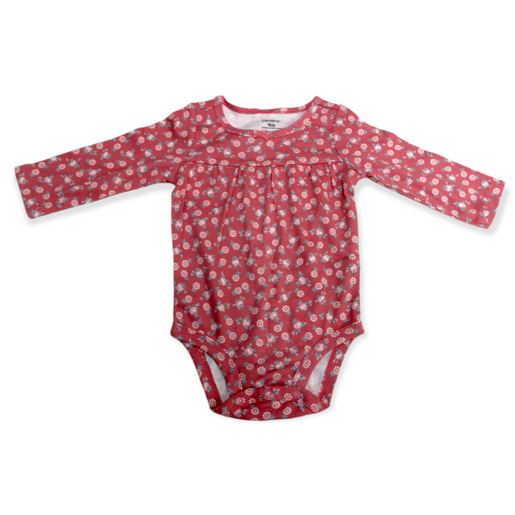 Carter's Floral Bodysuit For Baby, 9M*