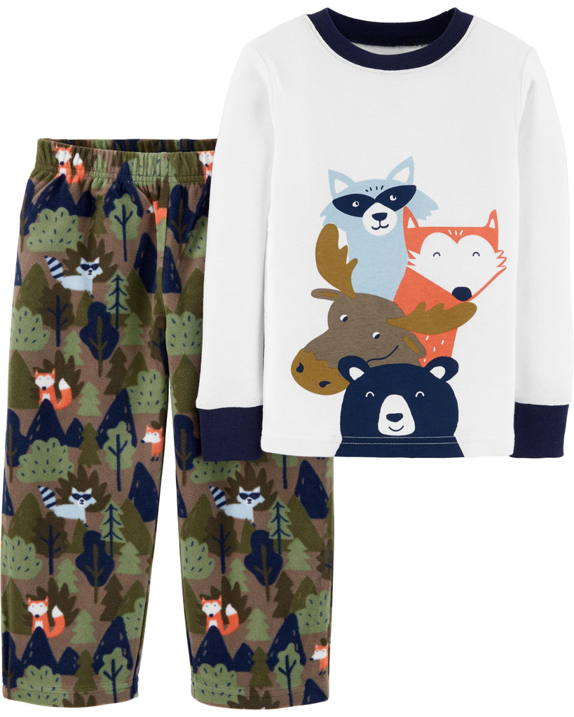 Carter's Fox Pajama For Kids, 2T*/
