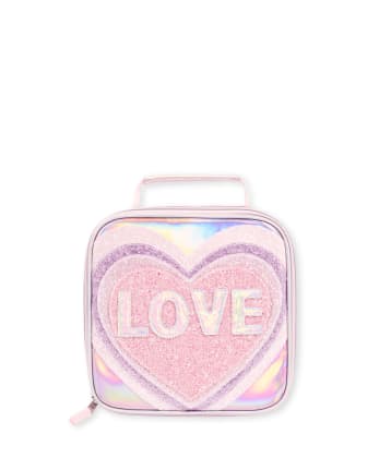 Ch. Place "Glitter Love" Lunch Bag For Kids*