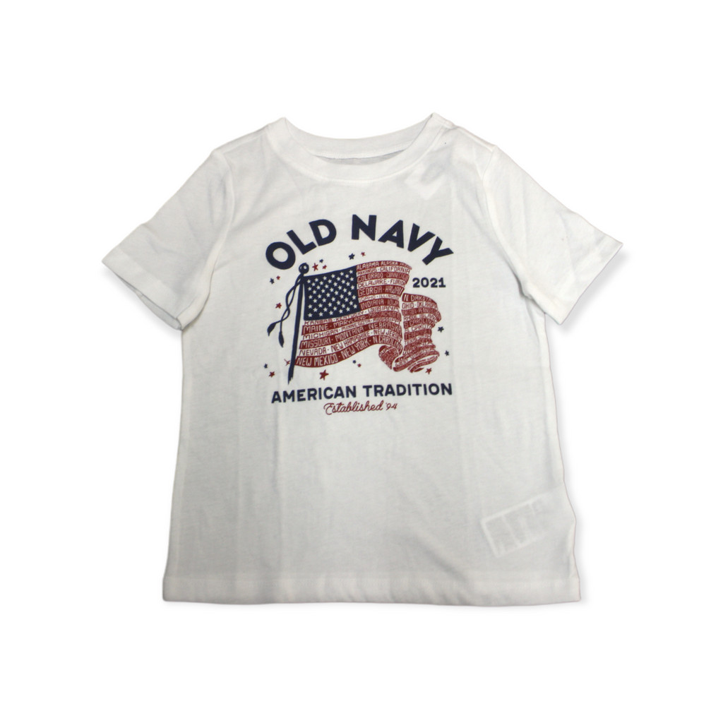 Old Navy Flag T-shirt For Kids, 4T*