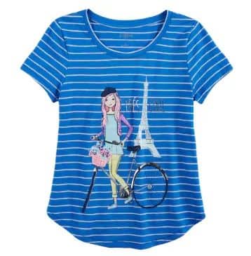 SO Eiffel Tower T-shirt For Kids, 10T*/