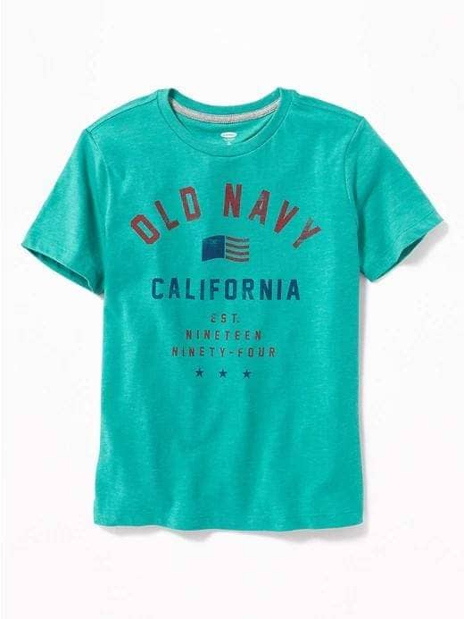 Old Navy Printed T-shirt For Kids, 6-7T*