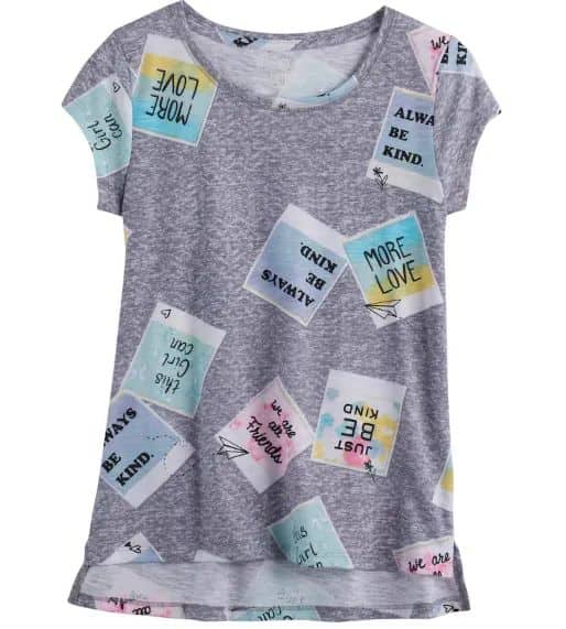 SO Printed T-shirt For Kids, 12T*