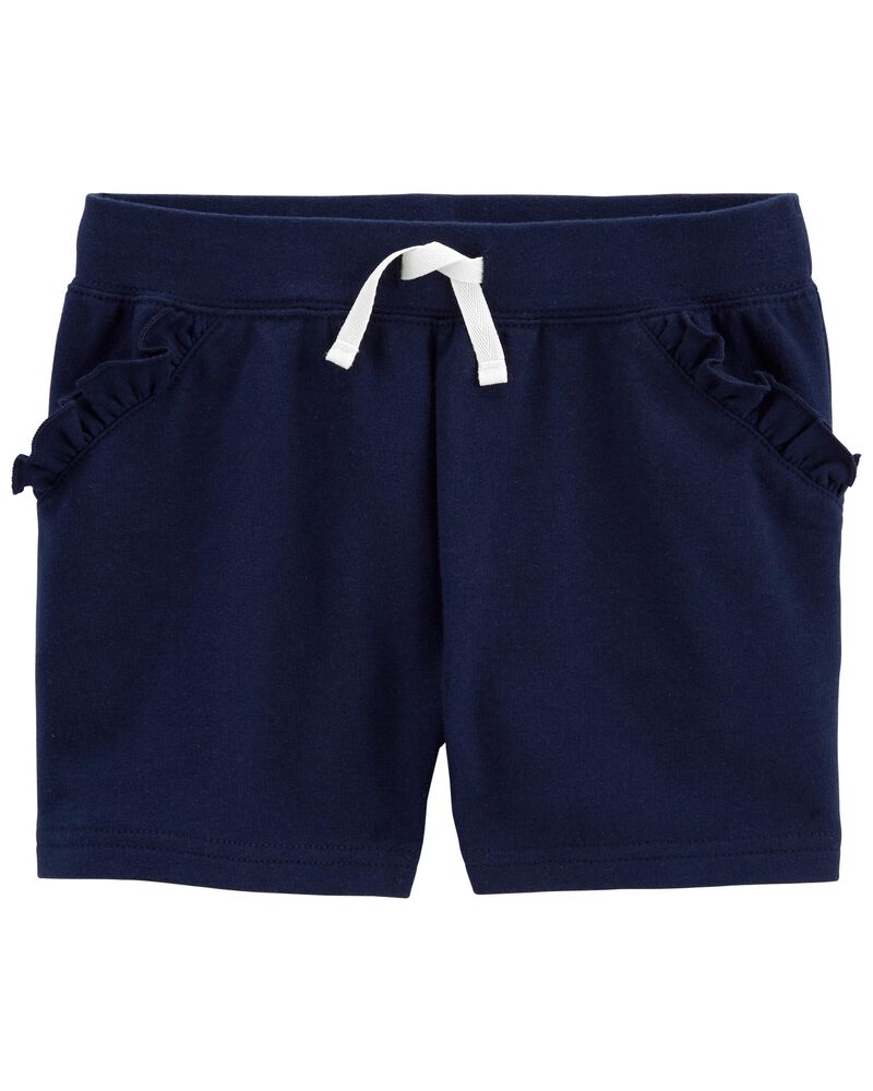 Carter's Ruffle Pull-On French Terry Shorts*