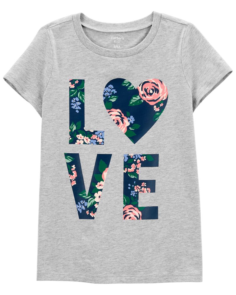Carter's Floral Jersey Tee For Kids, 6-6X*