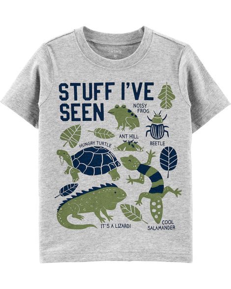 Carter's Reptile Jersey Tee For Baby, 12M*