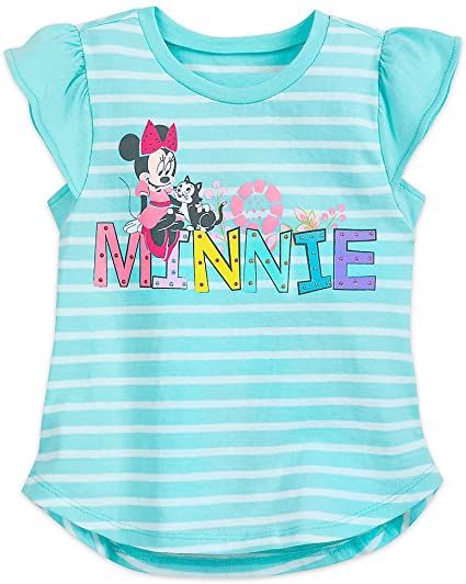 Disney Minnie Mouse and Figaro Fashion T-Shirt for Girl*