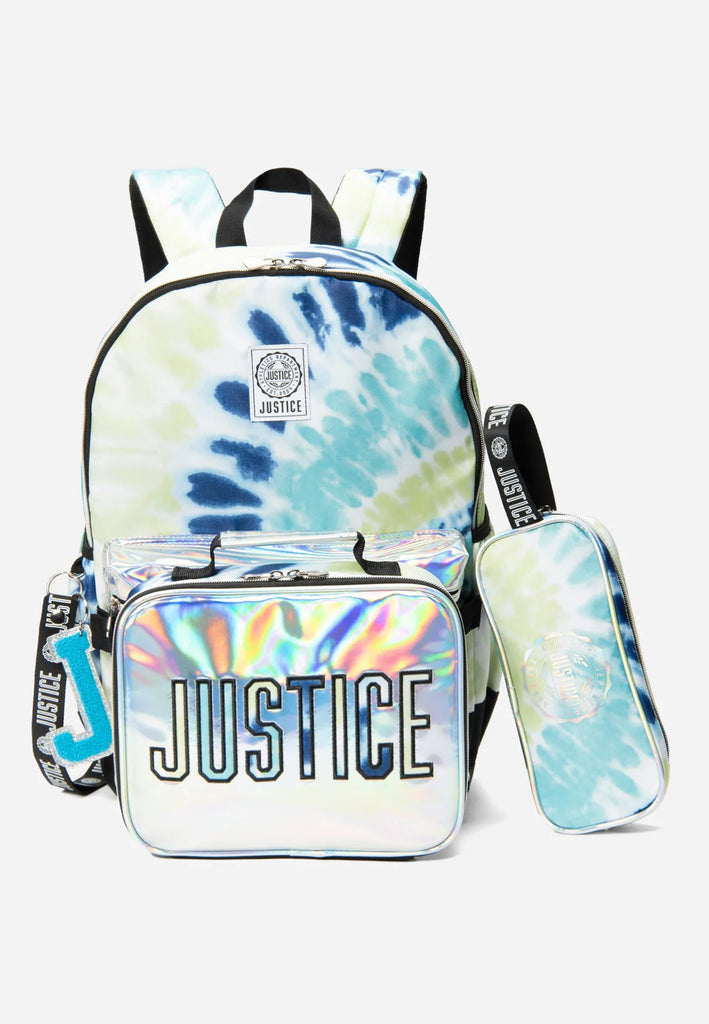 Justice Patterned Backpack Set *