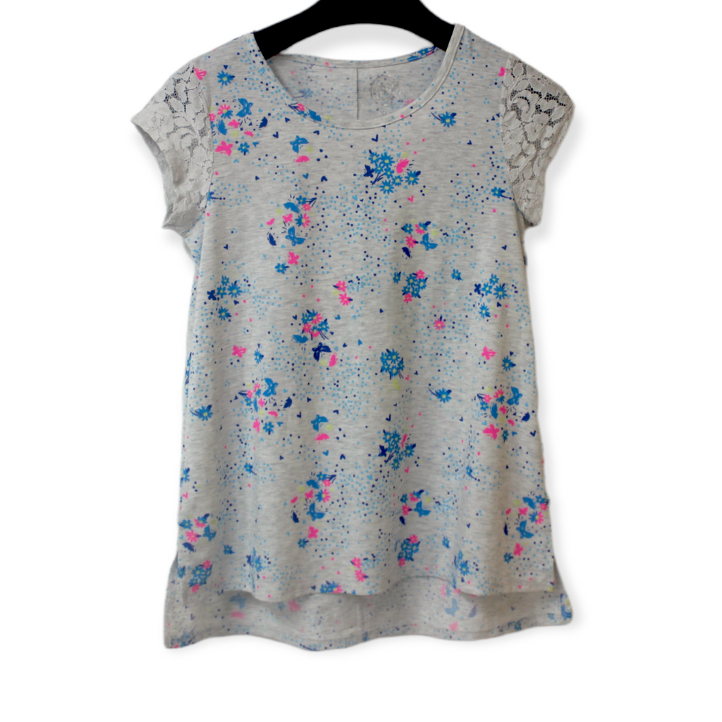 SO Floral Top For Kids, 14T*