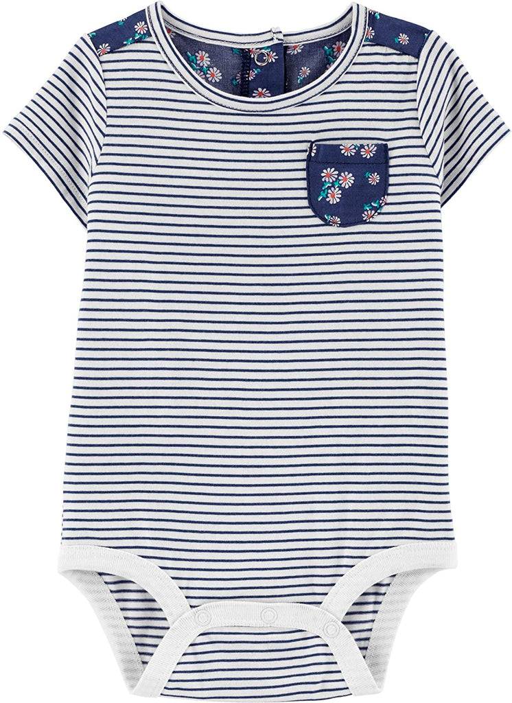 Oshkosh Striped Bodysuit For Baby, 24M*