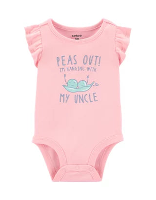 Carter's Baby Girls Peas Out Collectible Bodysuit*