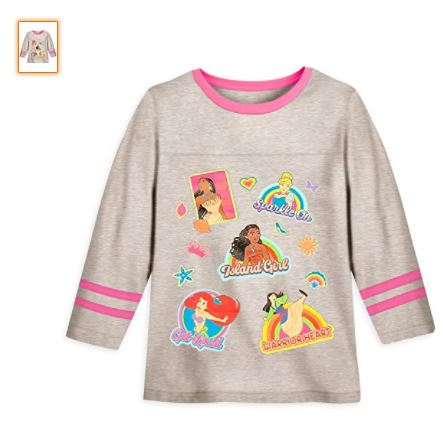 Disney Princess T-Shirt For Kids, 5-6T*