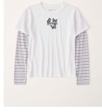 Abercrombie T-shirt For Kids, 5-6T*