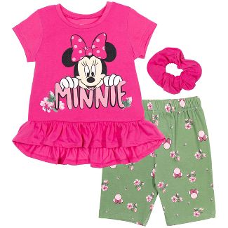 Disney Minnie Little Girls 3 Piece Outfit Set, 10-12T*