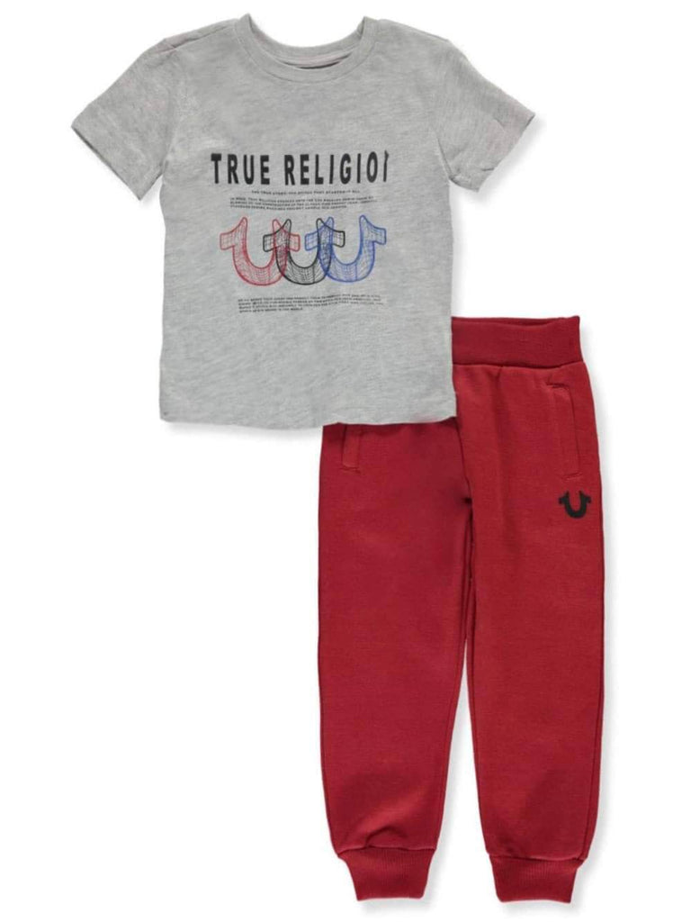 True Religion 2pc Jogger Set For Kids, 3T*