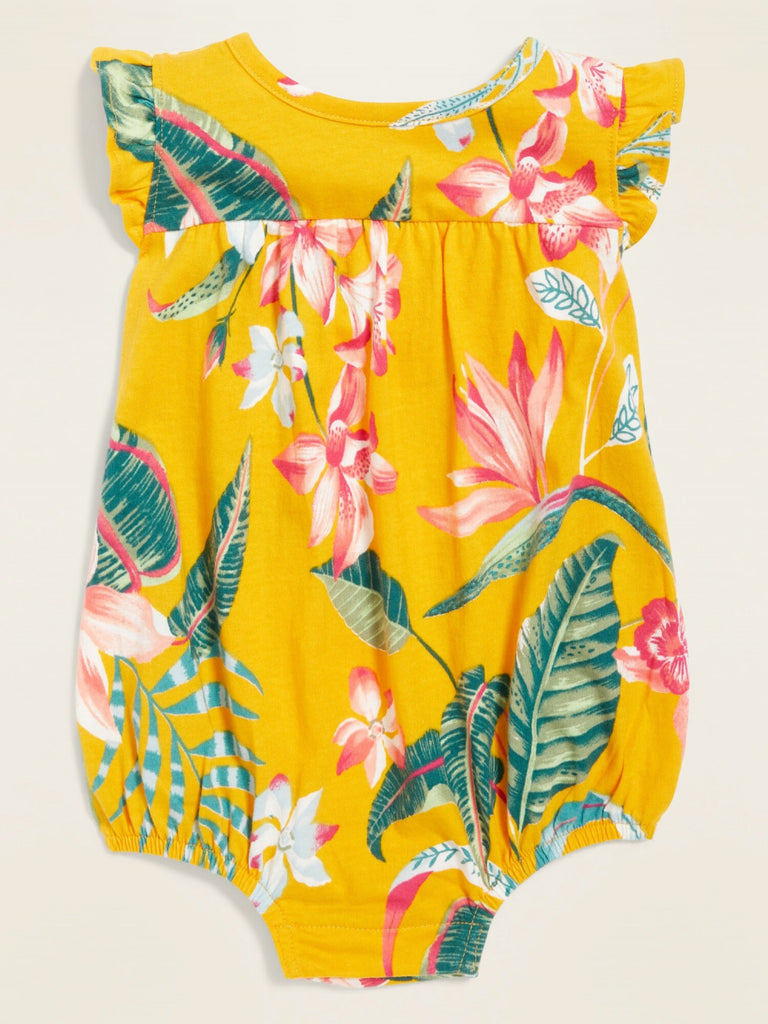 Old Navy Floral Sunsuit For Baby*