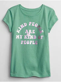 GAP Kind People T-Shirt For Kids, 8T*