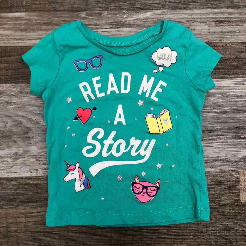 Carter's Toddler Girls Read Me A Story T-Shirt, 4T*