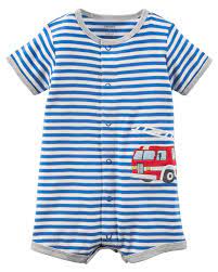 Carter's Baby Crab Snap-Up Romper, 12M*