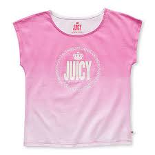 Juicy Couture Little Girls Round Neck Tee, 4-5T*