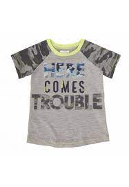 Mud pie T-shirt Here Comes Trouble, 2-3T*