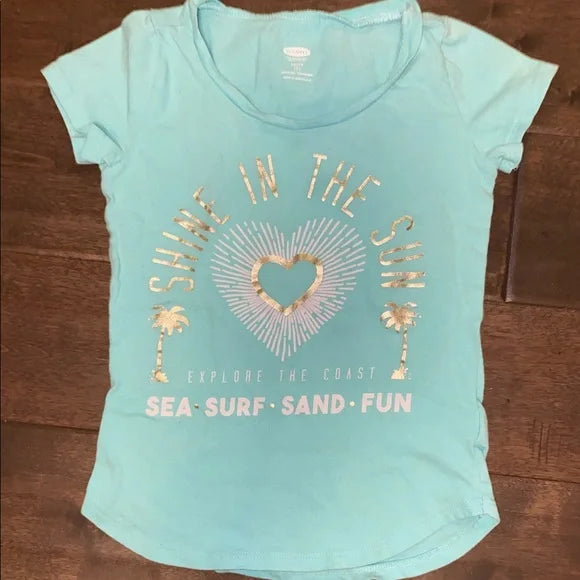 Old Navy Graphic T- shirt,10-12T *